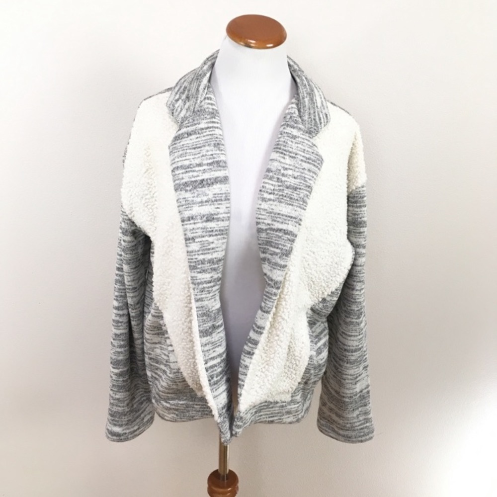 Anthropologie Saturday Moelleux‎ Collared Jacket Women’s Sz Large NWOT - Picture 2 of 6